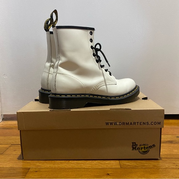 White Doc Martens - Picture 2 of 12